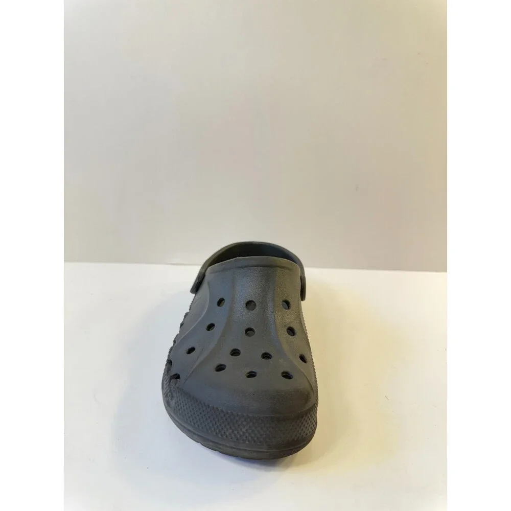 Crocs Unisex-Child Via Clog, Slip-on Shoes for Kids and Toddlers, Black, 2